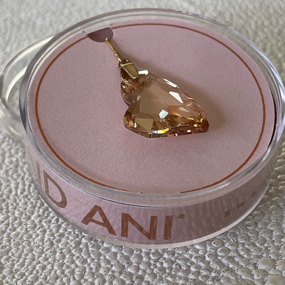 Alex and Ani Swarovski crystal heart charm